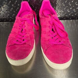Vibrant Pink Adidas campus